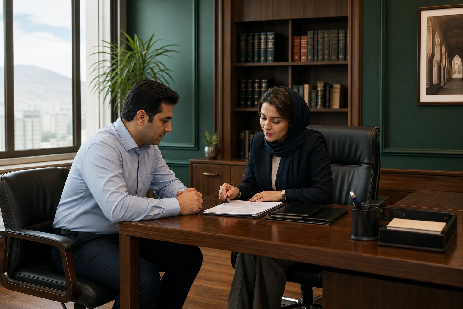 Avukatlık bürosunda danışmanlık ve sözleşme incelemesi
