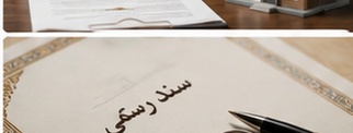 سند رسمی ملک همراه کلید و مدارک انتقال