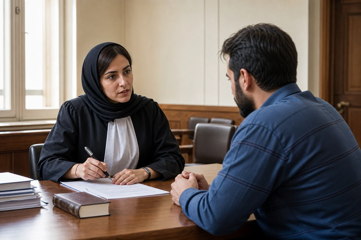 criminal defence and defence brief for an accused person in Iran