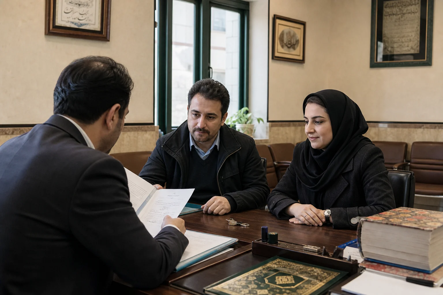 Signing the official property transfer documents and fulfilling the seller's obligation