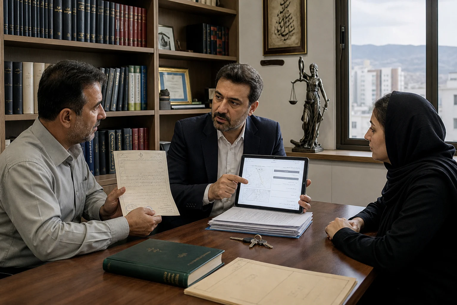 Belgelerin incelenmesi ve gayrimenkul işlemlerinin resmi olarak tescil edilmesi