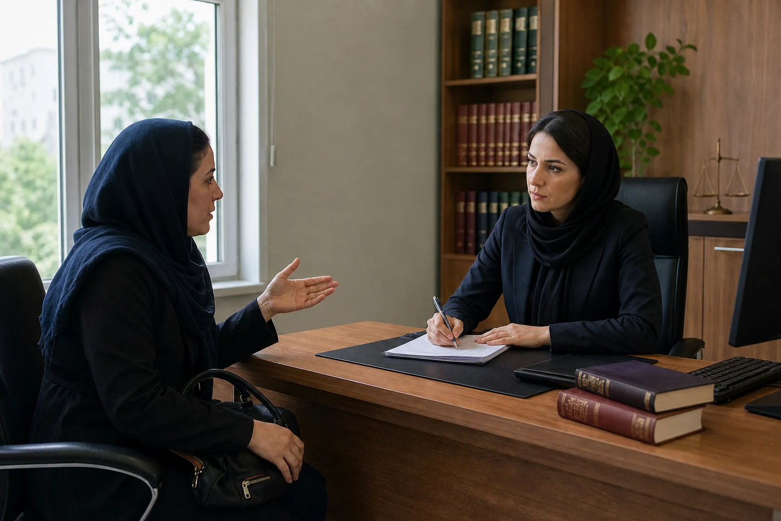 dépôt d’une plainte pénale en Iran