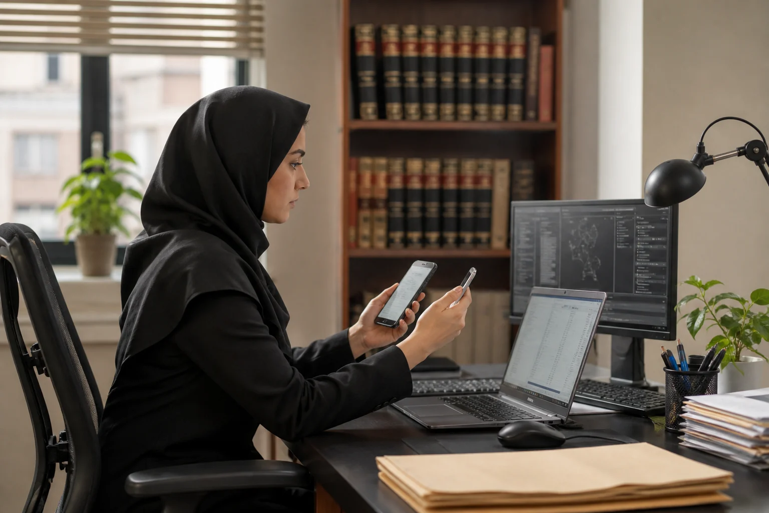 Documents and evidence relating to a threat